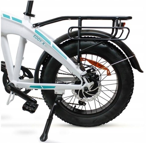 Rower elektryczny Jobobike Eddy X rama L aluminium koło 20 " biały Rower elektryczny Jobobike Eddy X rama L aluminium koło 20 " biały