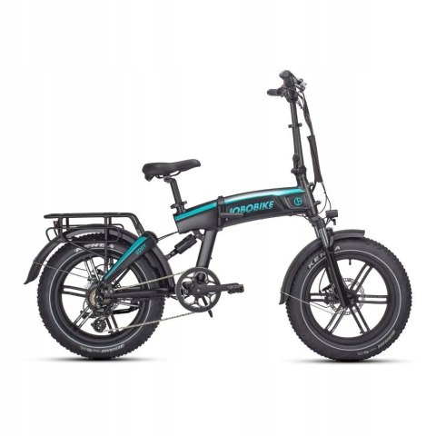 Rower elektryczny Jobobike Eddy rama L aluminium koło 20 " czarny 250