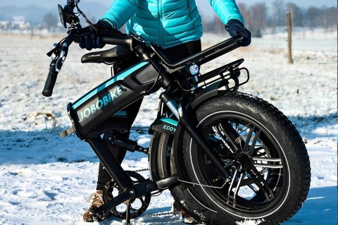 Rower elektryczny Jobobike Eddy rama L aluminium koło 20 " czarny 250