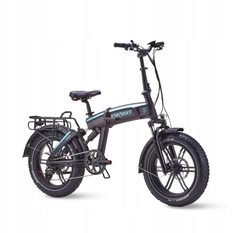 Rower elektryczny Jobobike Eddy rama L aluminium koło 20 " czarny 250