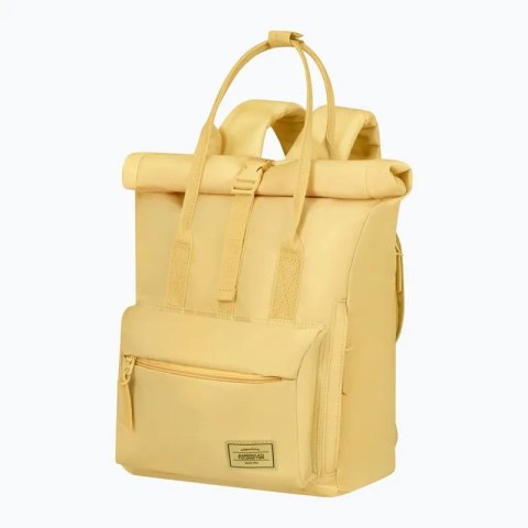 American Tourister Urban Groove Pastels Roll Top Backpack Pastel Yellow American Tourister Urban Groove Pastels Roll Top Backpack Pastel Yellow