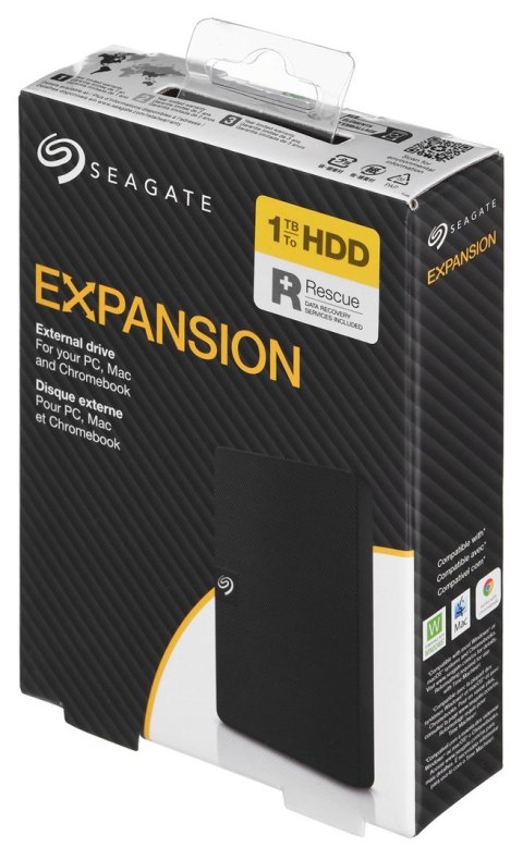 Dysk zewnętrzny HDD Seagate Expansion (1TB; 2.5"; USB 3.2 Gen 1; STKM1000400) Dysk zewnętrzny HDD Seagate Expansion (1TB; 2.5"; USB 3.2 Gen 1; STKM1000400)