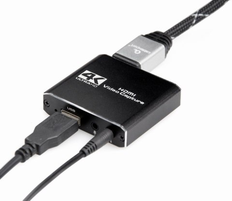 GEMBIRD GRABBER USB HDMI 4K NAGRYWARKA OBRAZU, PASS-THROUGH GEMBIRD GRABBER USB HDMI 4K NAGRYWARKA OBRAZU, PASS-THROUGH