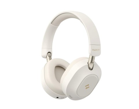 Słuchawki bezprzew. bluetooth Havit H668BT beżowy Słuchawki bezprzew. bluetooth Havit H668BT beżowy