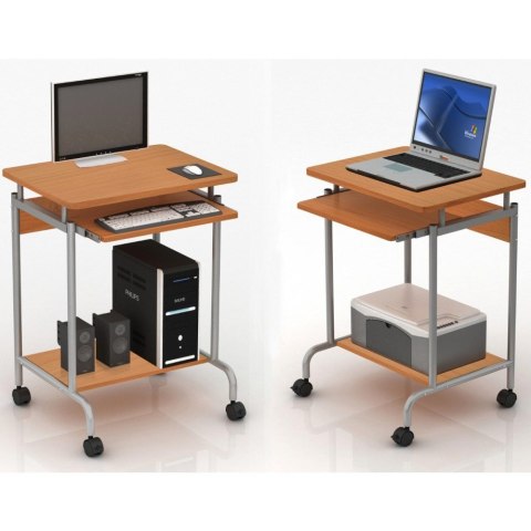 TECHLY BIURKO KOMPUTEROWE MAŁE 600X450 NA KÓŁKACH TECHLY BIURKO KOMPUTEROWE MAŁE 600X450 NA KÓŁKACH
