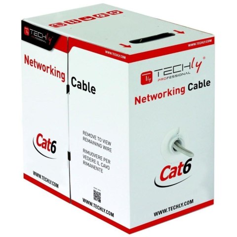 TECHLY SKRĘTKA U/UTP CAT6 LINKA 305M CCA SZARA ITP TECHLY SKRĘTKA U/UTP CAT6 LINKA 305M CCA SZARA ITP