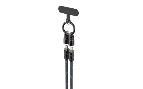 Kabel do ładowania Havit CB6340 1.2M (czarno-niebieski) Kabel do ładowania Havit CB6340 1.2M (czarno-niebieski)