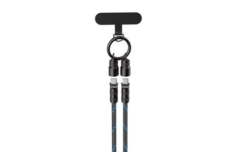 Kabel do ładowania Havit CB6340 1.2M (czarno-niebieski) Kabel do ładowania Havit CB6340 1.2M (czarno-niebieski)