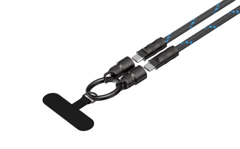 Kabel do ładowania Havit CB6340 1.2M (czarno-niebieski) Kabel do ładowania Havit CB6340 1.2M (czarno-niebieski)