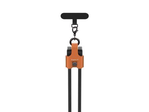 Kabel do ładowania Havit USB-C+USB-C CB6344 1.2M (czarno/szaro/brązowy) Kabel do ładowania Havit USB-C+USB-C CB6344 1.2M (czarno/szaro/brązowy)