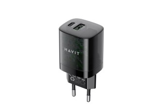 Ładowarka Havit USB-A+USB-C UC303 EU