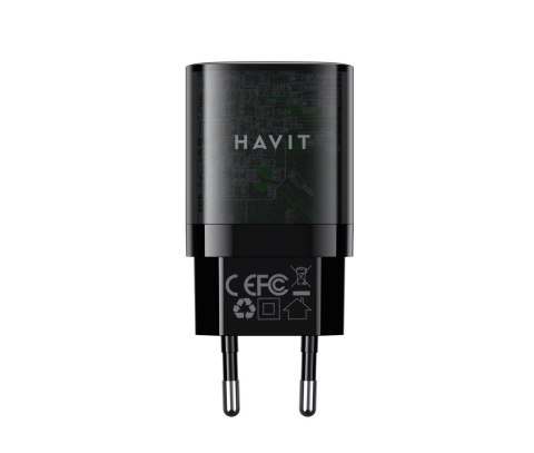 Ładowarka Havit USB-A+USB-C UC303 EU Ładowarka Havit USB-A+USB-C UC303 EU