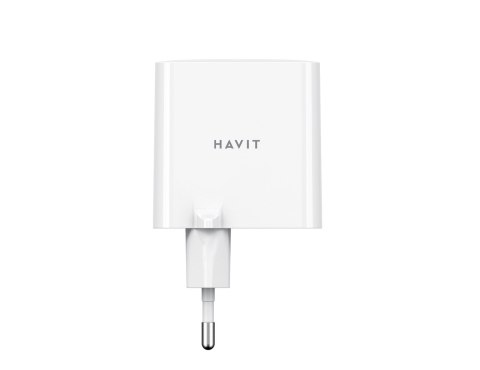 Ładowarka Havit USB-C+USB-C UC45 EU Ładowarka Havit USB-C+USB-C UC45 EU