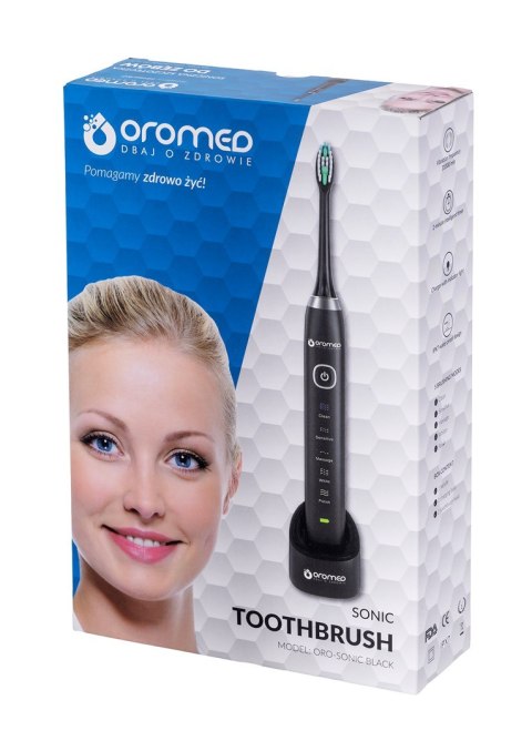 Szczoteczka Soniczna ORO-SONIC BLACK OROMED