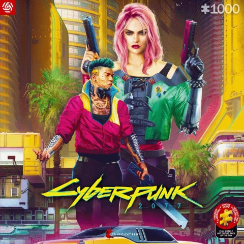 Good Loot Gaming Puzzle: Cyberpunk 2077 Kitsch Style 1000 elementów Good Loot Gaming Puzzle: Cyberpunk 2077 Kitsch Style 1000 elementów