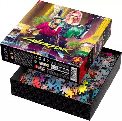 Good Loot Gaming Puzzle: Cyberpunk 2077 Kitsch Style 1000 elementów Good Loot Gaming Puzzle: Cyberpunk 2077 Kitsch Style 1000 elementów