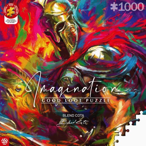 Good Loot Imagination Puzzle: Blend Cota The Illyrian Warrior / Iliryjski Wojownik 1000 elementów Good Loot Imagination Puzzle: Blend Cota The Illyrian Warrior / Iliryjski Wojownik 1000 elementów