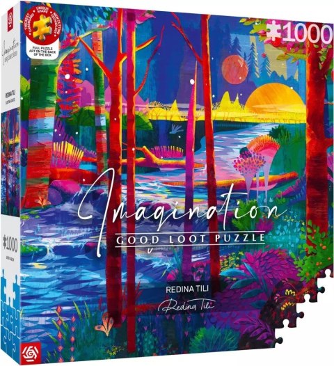 Good Loot Imagination Puzzle: Redina Tili Sleeping Giants / Śpiące Olbrzymy 1000 elementów Good Loot Imagination Puzzle: Redina Tili Sleeping Giants / Śpiące Olbrzymy 1000 elementów