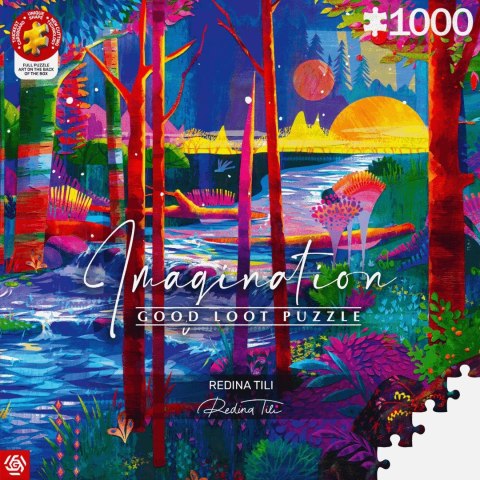 Good Loot Imagination Puzzle: Redina Tili Sleeping Giants / Śpiące Olbrzymy 1000 elementów Good Loot Imagination Puzzle: Redina Tili Sleeping Giants / Śpiące Olbrzymy 1000 elementów