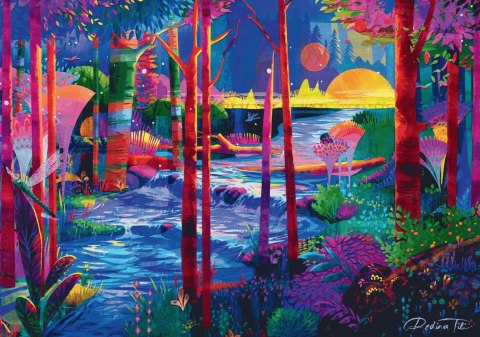 Good Loot Imagination Puzzle: Redina Tili Sleeping Giants / Śpiące Olbrzymy 1000 elementów Good Loot Imagination Puzzle: Redina Tili Sleeping Giants / Śpiące Olbrzymy 1000 elementów