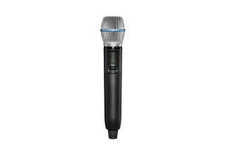 Shure GLXD2+/B87A-Z4 - Cyfrowy nadajnik bezprzewodowy doręczny DUAL BAND z główką Beta87A
