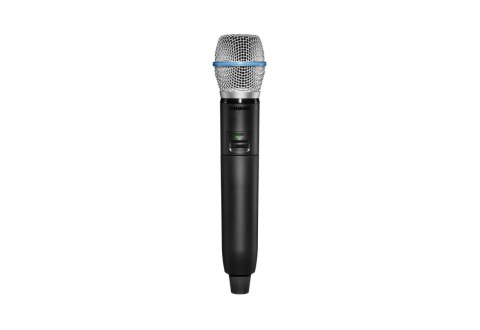 Shure GLXD2+/B87A-Z4 - Cyfrowy nadajnik bezprzewodowy doręczny DUAL BAND z główką Beta87A Shure GLXD2+/B87A-Z4 - Cyfrowy nadajnik bezprzewodowy doręczny DUAL BAND z główką Beta87A