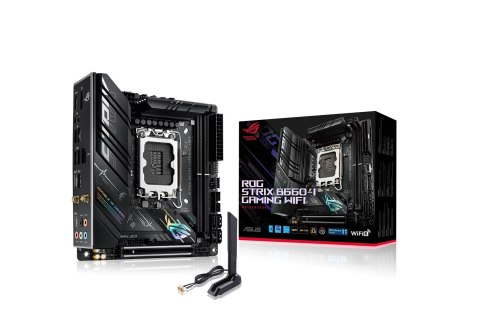 Płyta główna ASUS ROG STRIX B660-I GAMING WIFI (WYPRZEDAŻ) Płyta główna ASUS ROG STRIX B660-I GAMING WIFI (WYPRZEDAŻ)