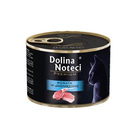 DOLINA NOTECI Premium bogata w jagnięcinę - mokra karma dla kota - 185g DOLINA NOTECI Premium bogata w jagnięcinę - mokra karma dla kota - 185g