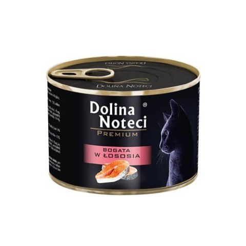 DOLINA NOTECI Premium bogata w łososia - mokra karma dla kota - 185g DOLINA NOTECI Premium bogata w łososia - mokra karma dla kota - 185g