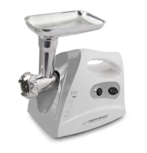 Maszynka do mielenia mięsa Esperanza EKM012E (600W; kolor biały) Maszynka do mielenia mięsa Esperanza EKM012E (600W; kolor biały)