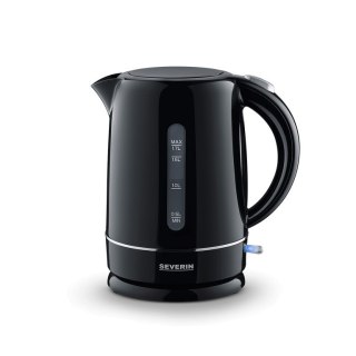 SEVERIN CZAJNIK ELEKTR. CZARNY, PLASTIK, POJ. 17 L, LAMPKA KONTR., SZEROKI OTWÓR, DŁ. PRZEWODU 70 CM, MOC 2200W WK4322