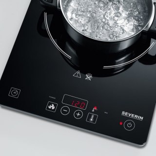 SEVERIN KUCHENKA INDUKCYJNA 1 PALN. TEMP. DO 240°C CO 10°C, TIMER DO 180 MIN. DOTYKOWE POLE OBSŁUGI, 2000W KP1071