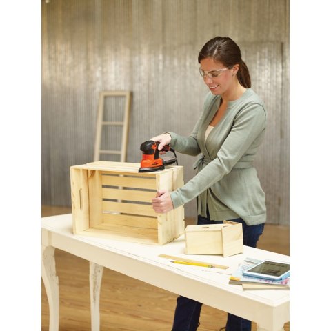 Szlifierka oscylacyjna 120W KA2500K-QS BLACK+DECKER