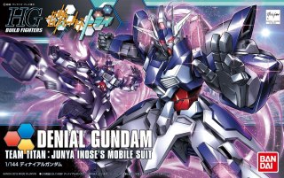 Figurka kolekcjonerska BANDAI HGBF 1/144 DENIAL GUNDAM