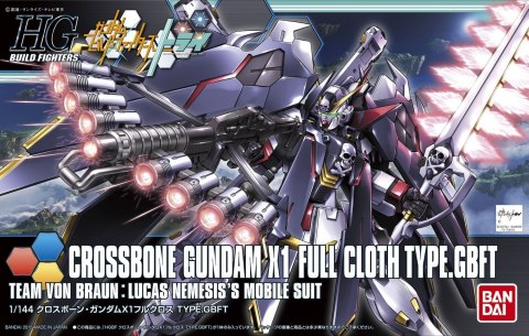 HGBF 1/144 CROSSBONE GUNDAM X1 FULL CLTH TYPE GBFT HGBF 1/144 CROSSBONE GUNDAM X1 FULL CLTH TYPE GBFT