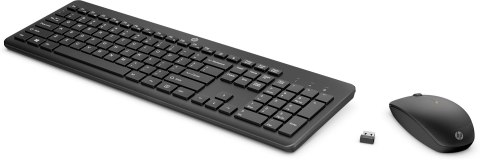 HP Bezprzewodowa klawiatura i mysz Combo 235 czarna 1Y4D0AA
