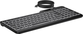 HP Klawiatura 405 Multi-Device podświetlana przewodowa 7N7C1AA