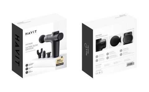 Masażer ręczny pistoletowy Havit MG1508 Masażer ręczny pistoletowy Havit MG1508