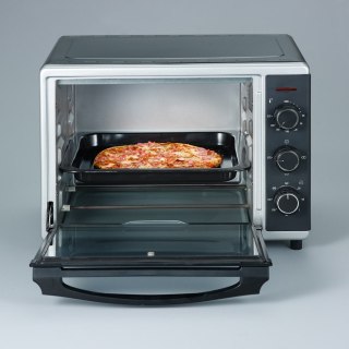 SEVERIN MINI PIEKARNIK Z TERMOOBIEGIEM, PÓJ. 30 L , TEMP. DO 230°C, TIMER DO 120 MIN., ROŻNO, RUSZT I BLACHA MOC 1600W TO2056