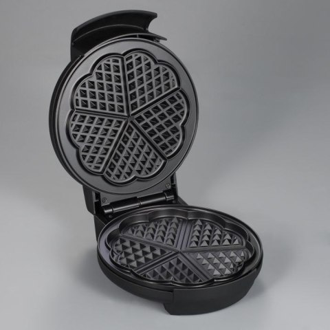 SEVERIN WAFLOWNICA, KSZTAŁT GOFRÓW SERCE, STAL, POWŁOKA ZAPOBIEGA. PRZYWIERANIU, MOC 1300W WA2103