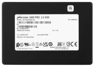 Dysk SSD Micron 5400 PRO 480GB SATA 2.5" MTFDDAK480TGA-1BC1ZABYYR (DWPD 1.5)