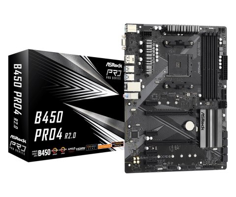 Płyta główna Asrock B450 PRO4 R2.0 Płyta główna Asrock B450 PRO4 R2.0