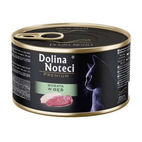DOLINA NOTECI BOGATA w gęś karma dla kota 185g DOLINA NOTECI BOGATA w gęś karma dla kota 185g