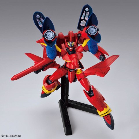 HG 1/100 MACROSS VF-19 CUSTOM FIRE VALKYRIE WITH SOUND BOOSTER