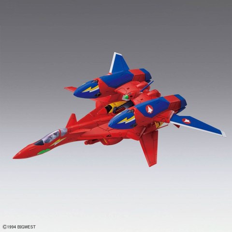 HG 1/100 MACROSS VF-19 CUSTOM FIRE VALKYRIE WITH SOUND BOOSTER