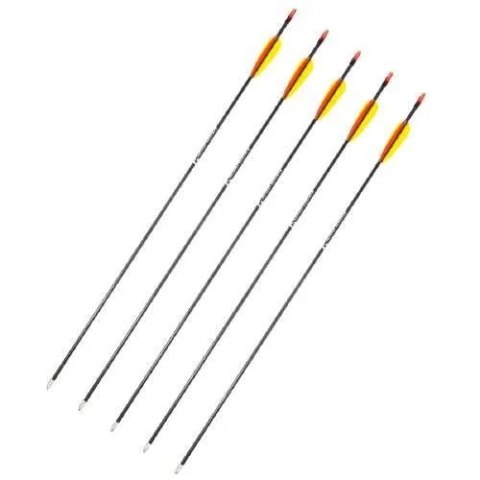 Strzały z włókna szklanego 28" Poe Lang - zestaw 5 sztuk (D-055-B3)