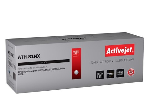 Activejet ATH-81NX Toner (zamiennik HP 81X CF281X; Supreme; 25000 stron; czarny) Activejet ATH-81NX Toner (zamiennik HP 81X CF281X; Supreme; 25000 stron; czarny)