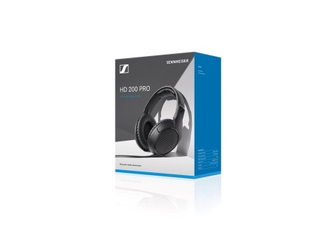 Sennheiser HD 200 PRO - Profesjonalne słuchawki liniowe, zamknięte Sennheiser HD 200 PRO - Profesjonalne słuchawki liniowe, zamknięte