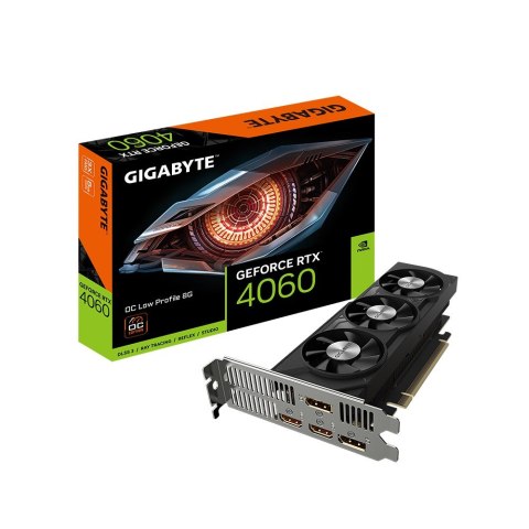 Karta graficzna Gigabyte GeForce RTX 4060 OC Low Profile 8GB GDDR6 Karta graficzna Gigabyte GeForce RTX 4060 OC Low Profile 8GB GDDR6