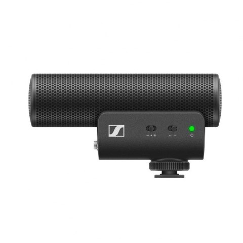 Sennheiser MKE 400 MOBILE KIT - Mikrofon pojemnościowy, superkardioidalny, wyposażony w filtr dolnoprzepustowy ze statywem Manfr Sennheiser MKE 400 MOBILE KIT - Mikrofon pojemnościowy, superkardioidalny, wyposażony w filtr dolnoprzepustowy ze statywem Manfr